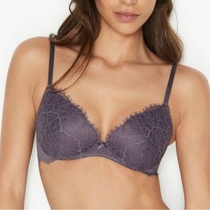 NWT! DREAM ANGELS Lightly-Lined Full Coverage Wireless Lace Bra